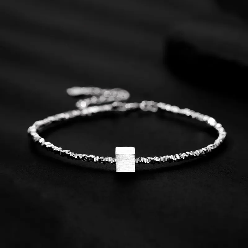 Heart Grass S925 Silver Bracelets Women's-1