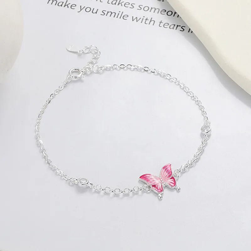 Heart Grass S92 Silver Bracelets Women's-1