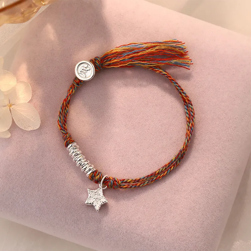 Heart Grass S925 Silver Bracelets Women's-1