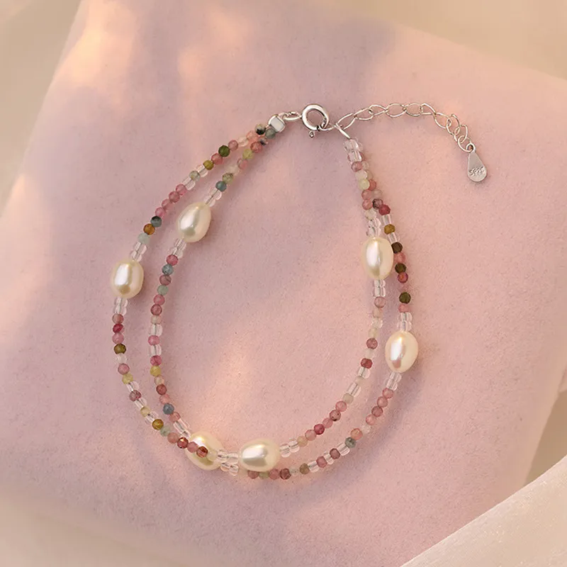 Heart Grass S925 Silver Bracelets Women's-2