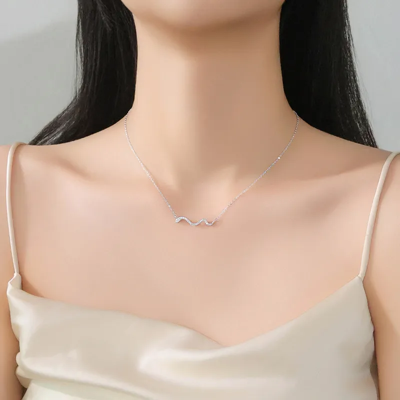 Heart Grass 999 Fine Silver Necklaces Women's-3