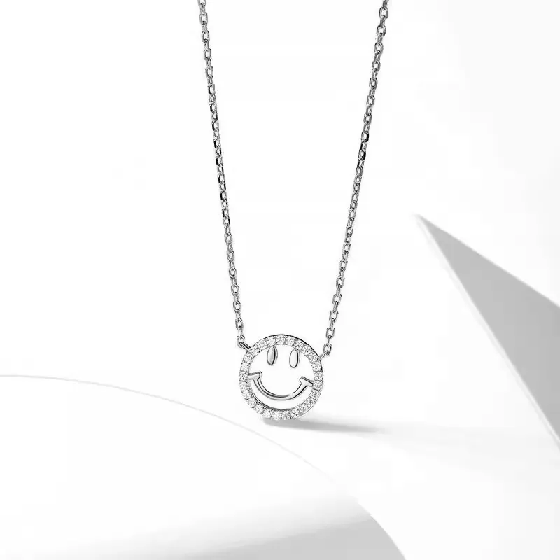 Heart Grass S925 Silver Necklaces Women's-1