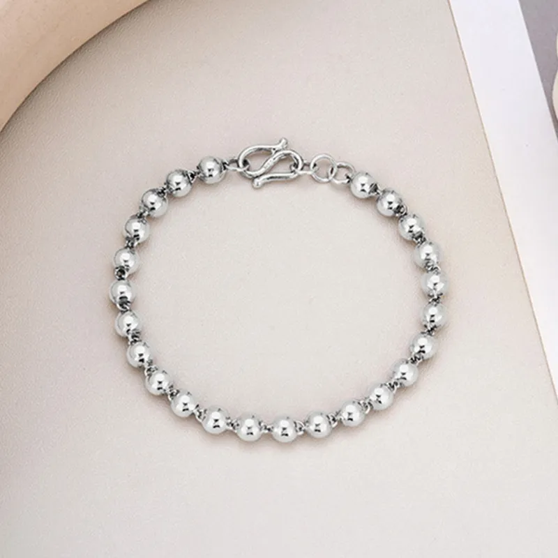 Heart Grass S925 Silver Bracelets Women's-2
