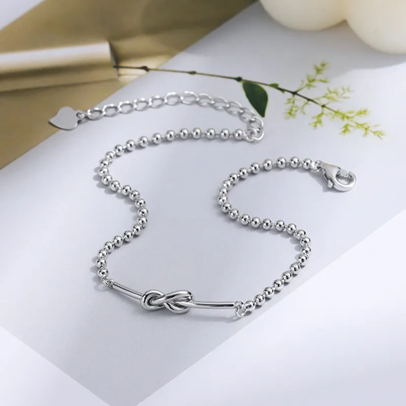 Heart Grass S925 Silver Bracelets Women's-1