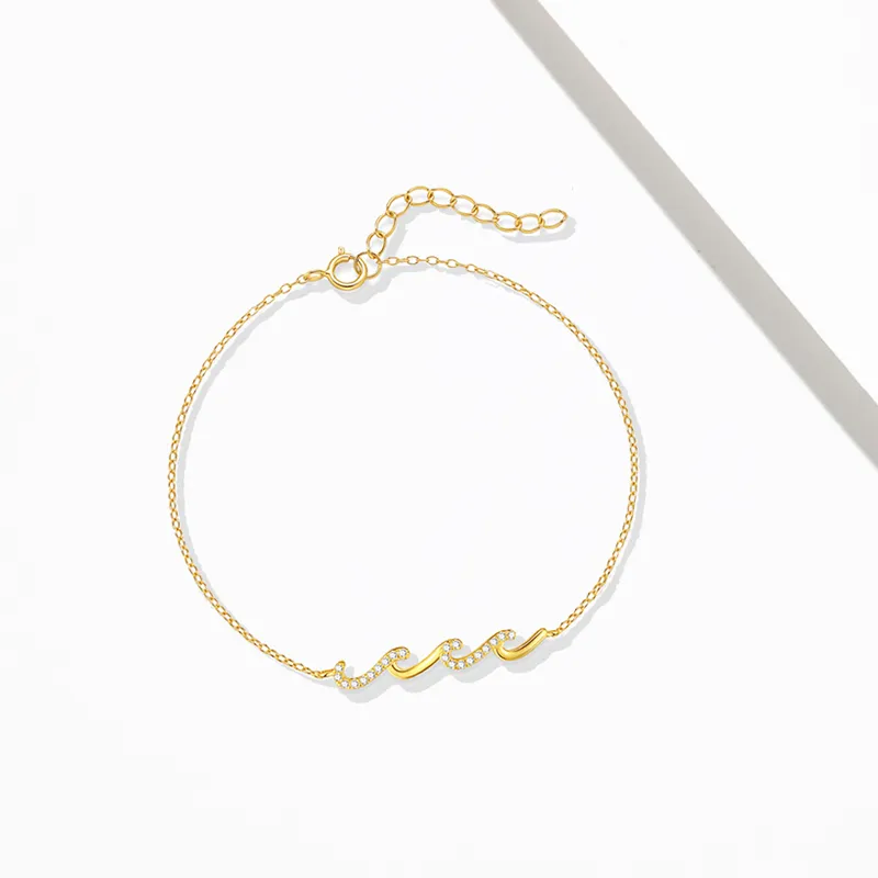 Heart Grass S925 Silver Bracelets Women's-2