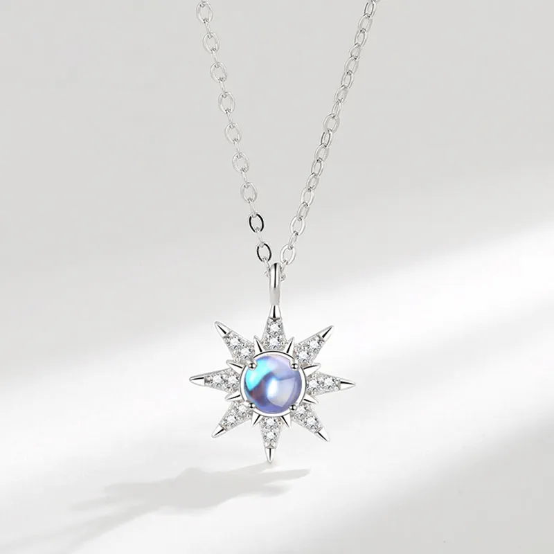 Heart Grass 999 Fine Silver Necklaces Women's-1
