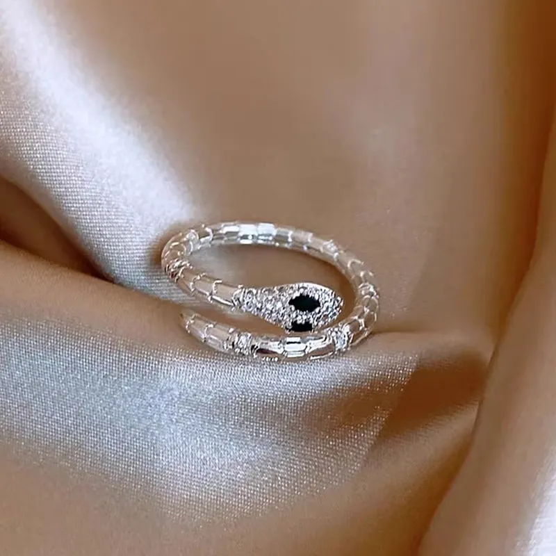 Heart Grass S925 Silver Rings Women's-2
