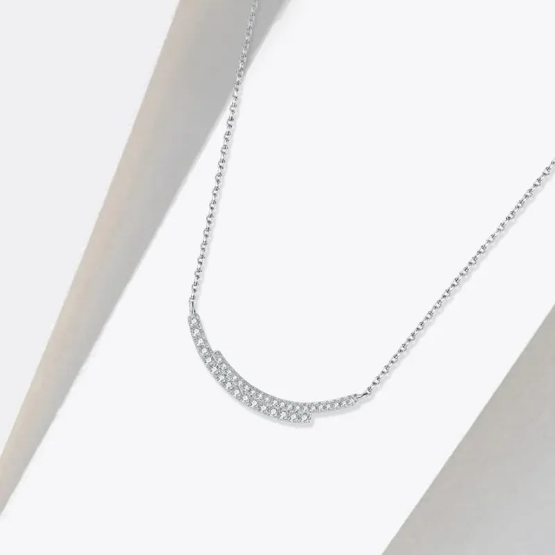 Heart Grass S925 Silver Necklaces Women's-2