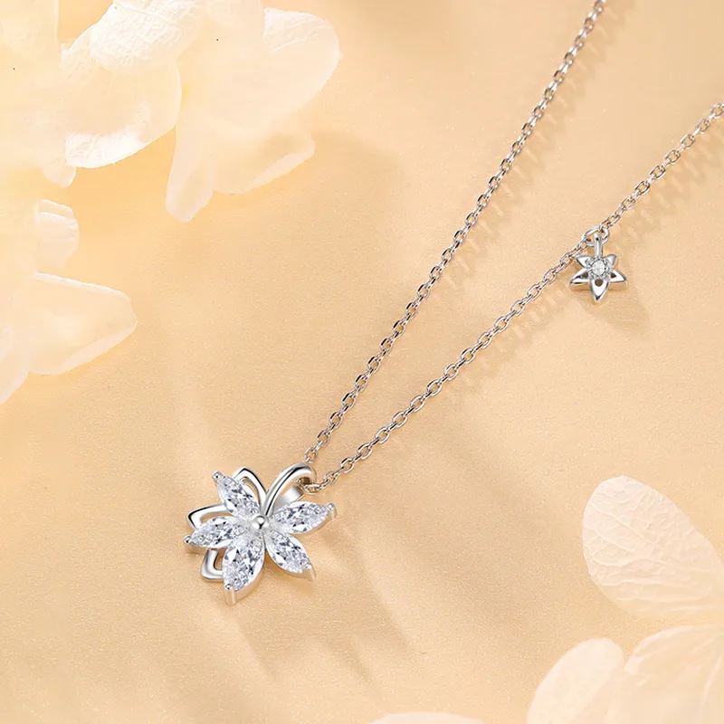 TRUE ME S925 Silver Necklaces Women's-2