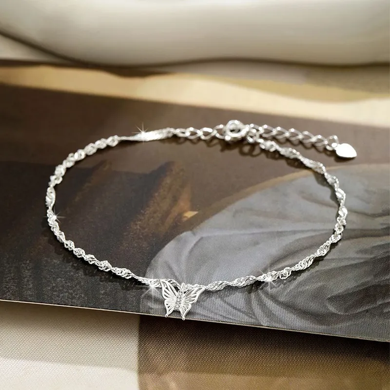 Heart Grass S925 Silver Bracelets Women's-1