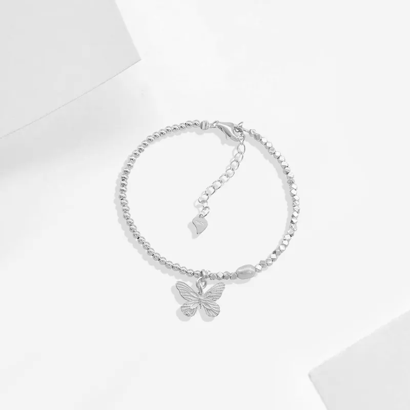 Heart Grass S925 Silver Bracelets Women's-2