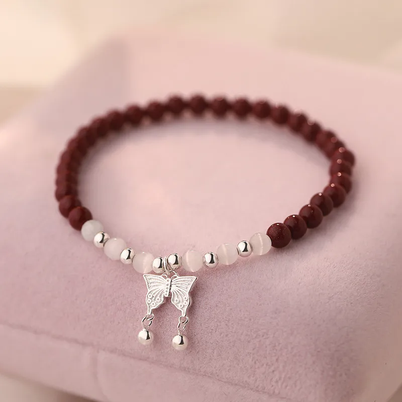 Heart Grass S925 Silver Bracelets Women's-2