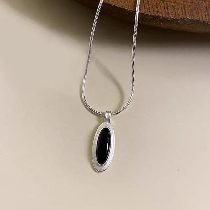 Heart Grass S925 Silver Necklaces Women's-2