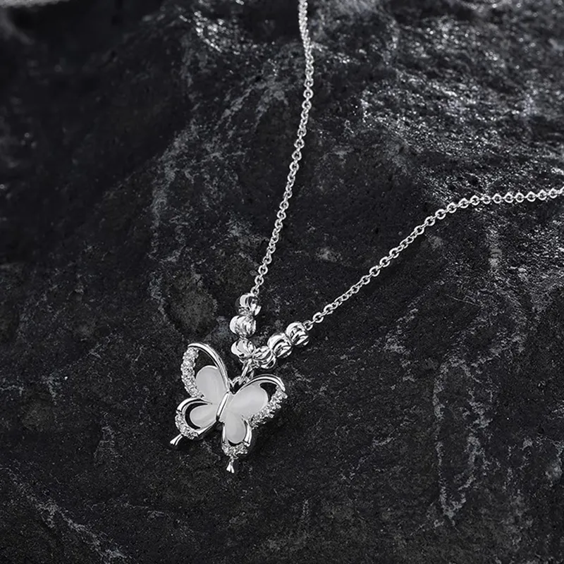 Heart Grass Alloy Necklaces Women's-2