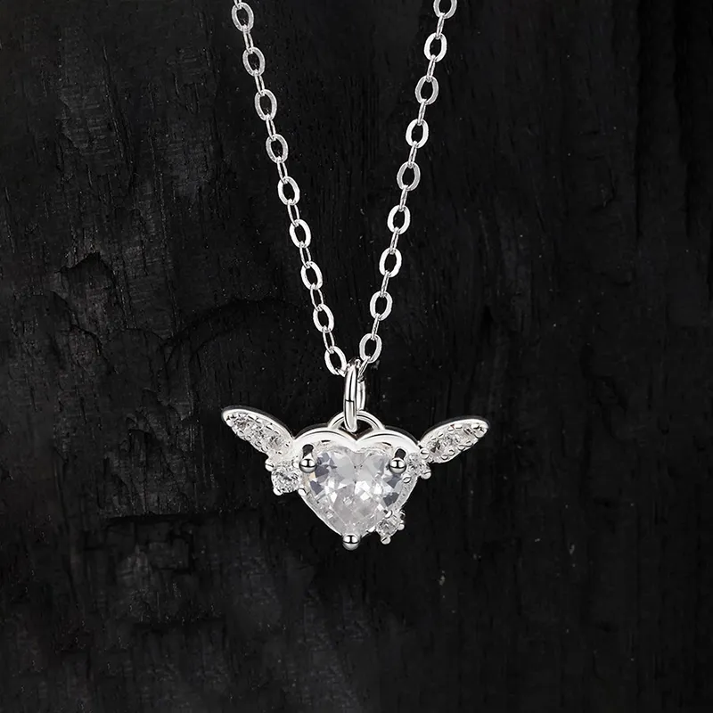 Heart Grass 999 Fine Silver Necklaces Women's-1