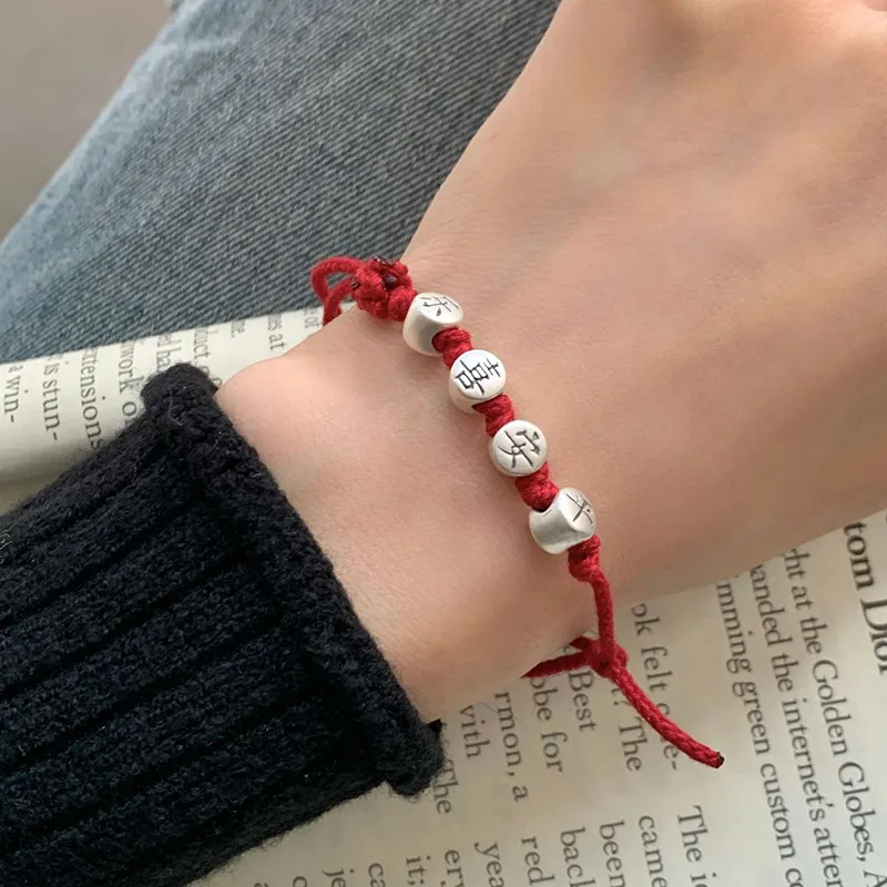 Heart Grass S925 Silver Bracelets Women's-3