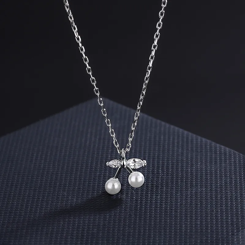 Heart Grass 999 Fine Silver Necklaces Women's-1