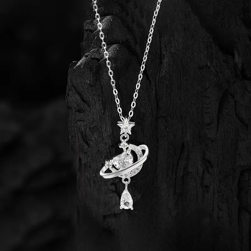 Heart Grass 999 Fine Silver Necklaces Women's-1