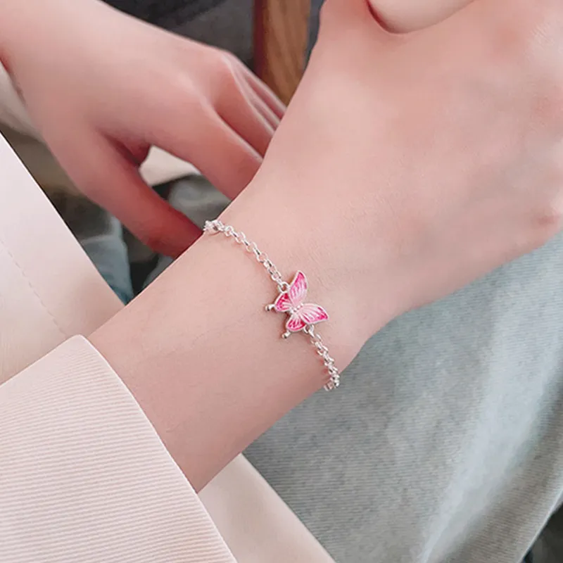 Heart Grass S92 Silver Bracelets Women's-4