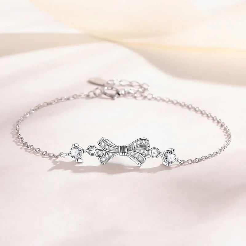 Heart Grass S925 Silver Bracelets Women's-1