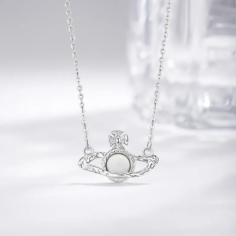Heart Grass S925 Silver Necklaces Women's-1