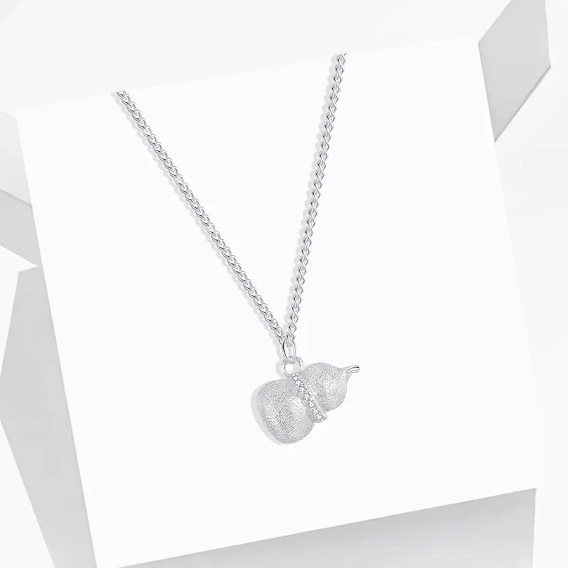 Heart Grass 999 Fine Silver Necklaces Women's-1
