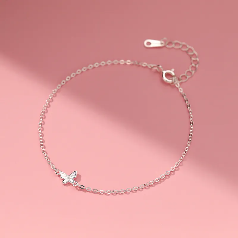 Heart Grass S925 Silver Bracelets Women's-1