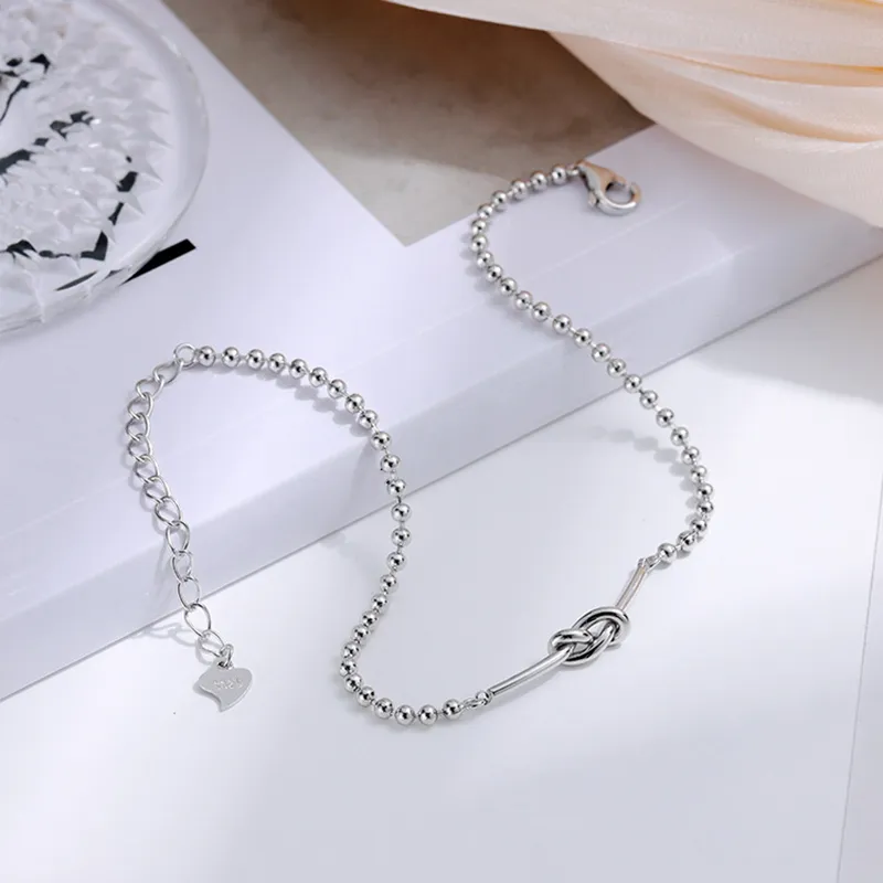 Heart Grass S925 Silver Bracelets Women's-2