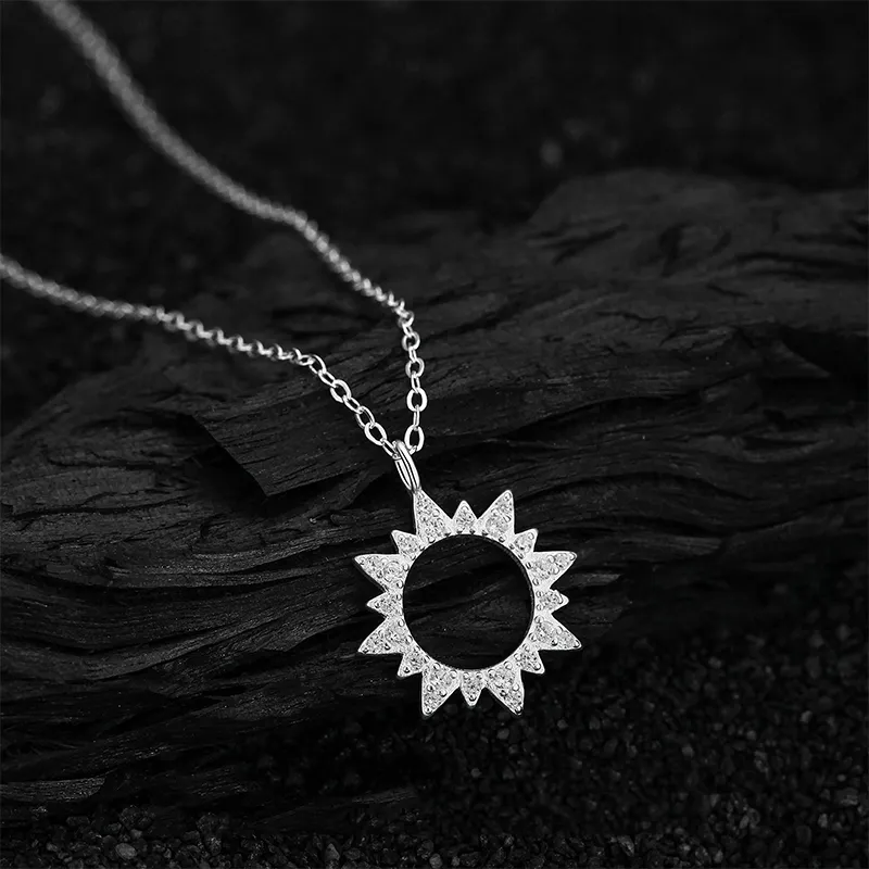 Heart Grass 999 Fine Silver Necklaces Women's-2
