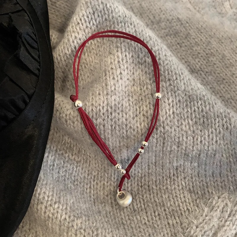 Heart Grass S925 Silver Bracelets Women's-1