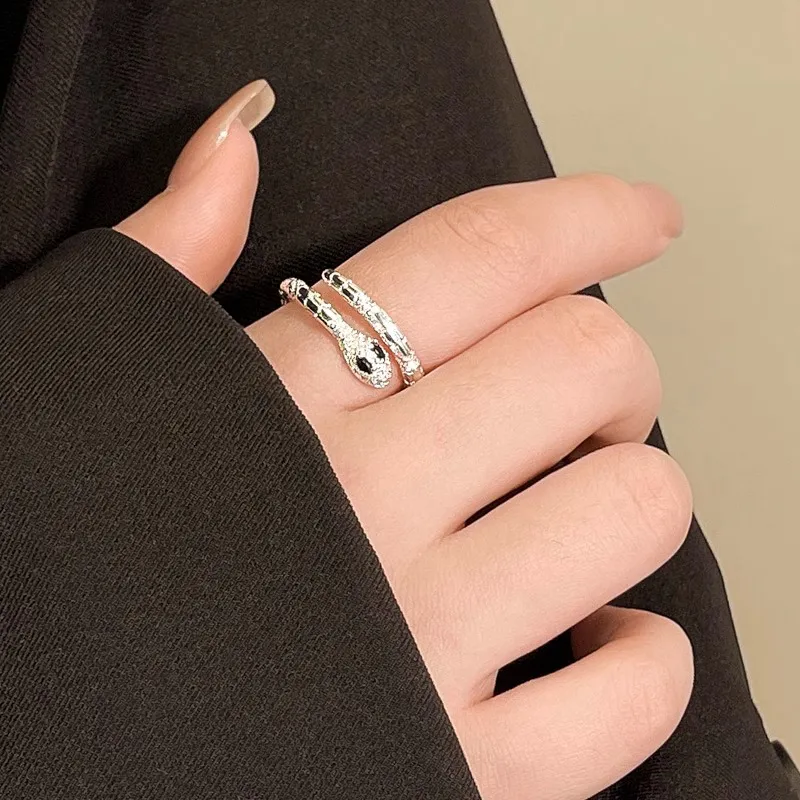 Heart Grass S925 Silver Rings Women's-4