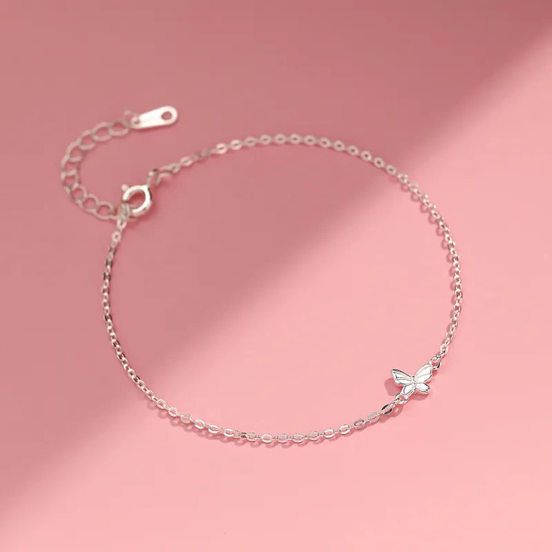 Heart Grass S925 Silver Bracelets Women's-2