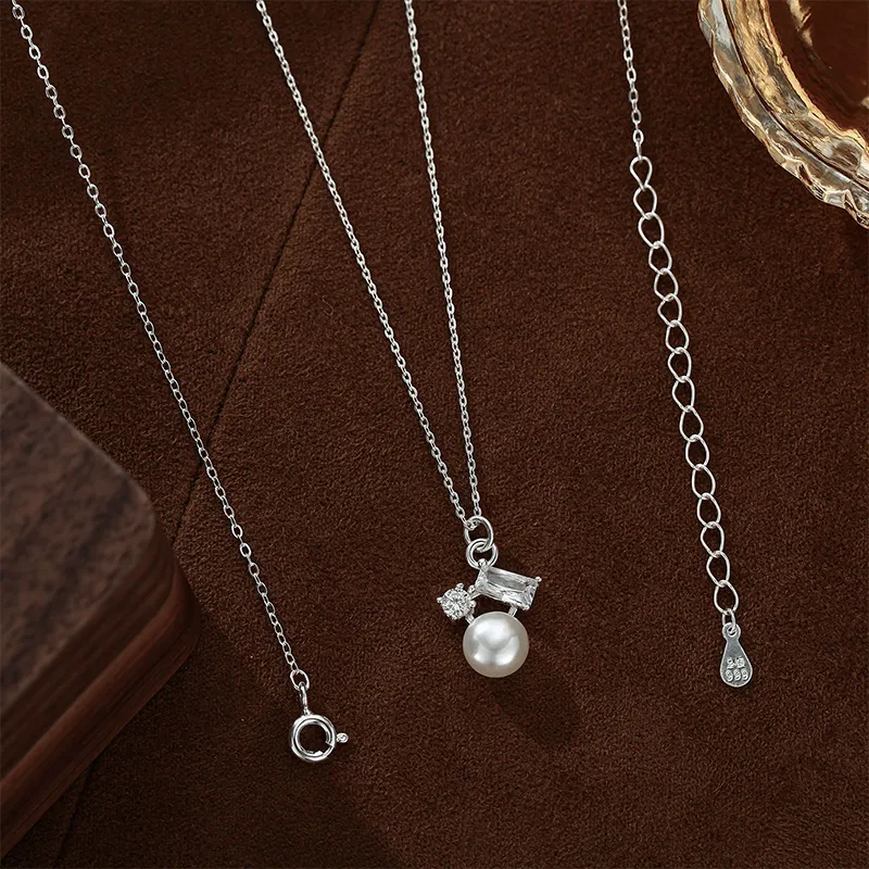 Heart Grass 999 Fine Silver Necklaces Women's-5