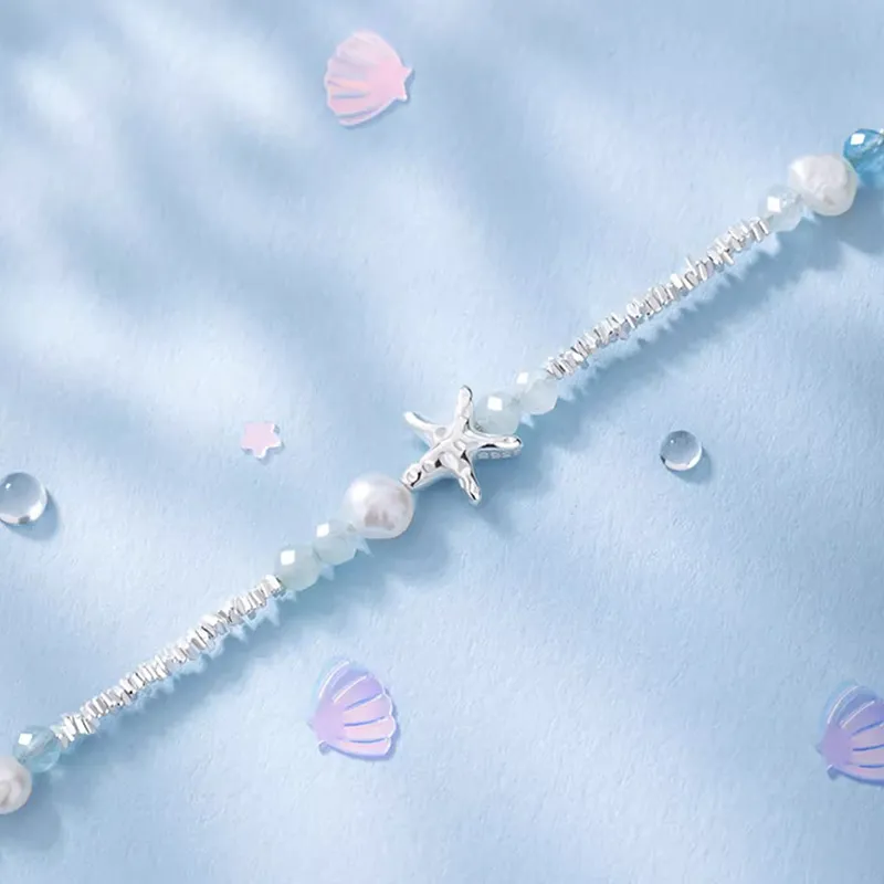 Heart Grass S925 Silver Bracelets Women's-3