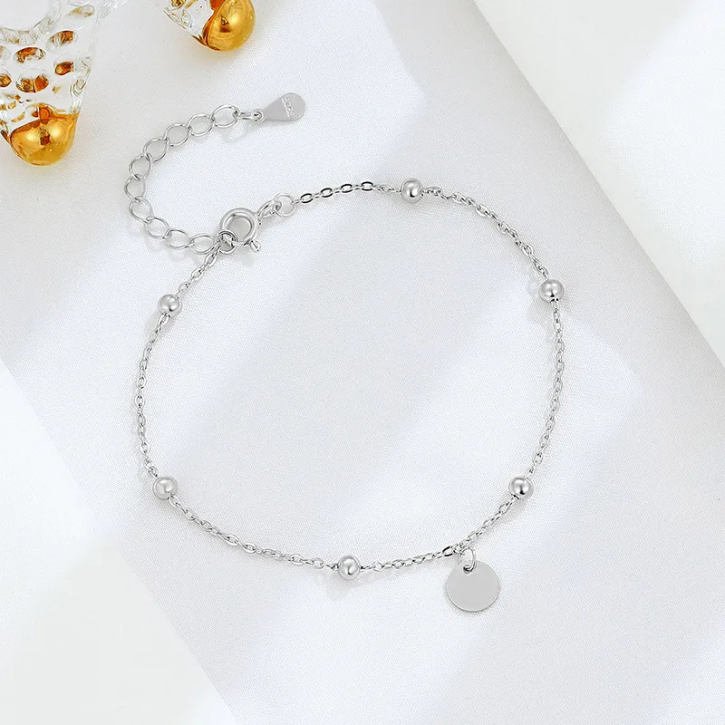 Heart Grass S925 Silver Bracelets Women's-4
