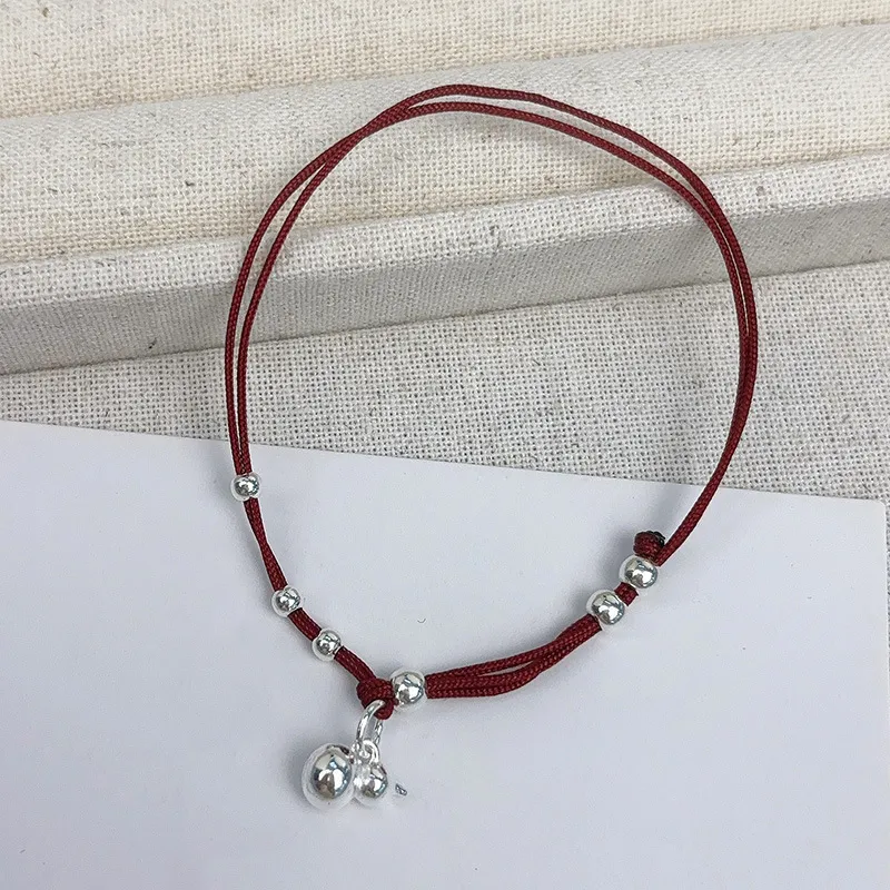 Heart Grass S925 Silver Bracelets Women's-2