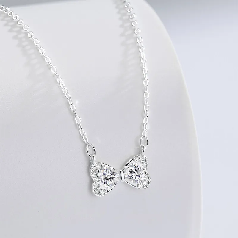 Heart Grass 999 Fine Silver Necklaces Women's-1
