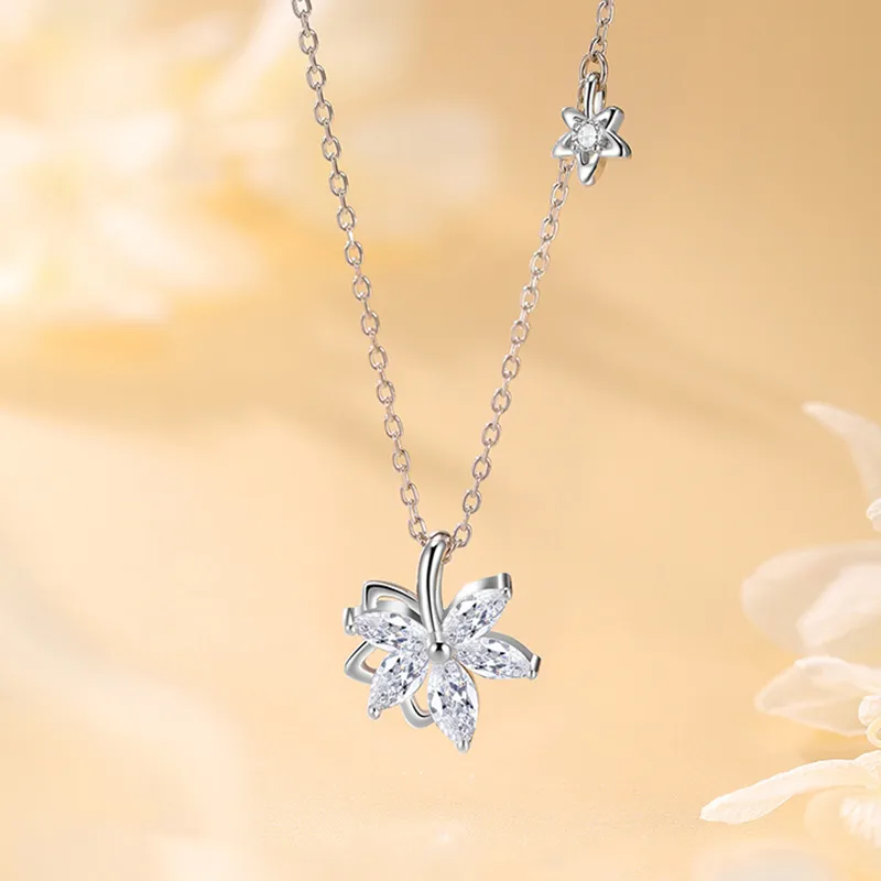 TRUE ME S925 Silver Necklaces Women's-1