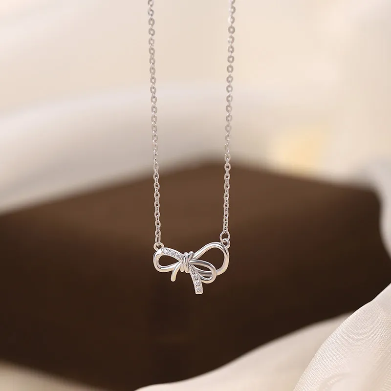 Heart Grass 999 Fine Silver Necklaces Women's-1