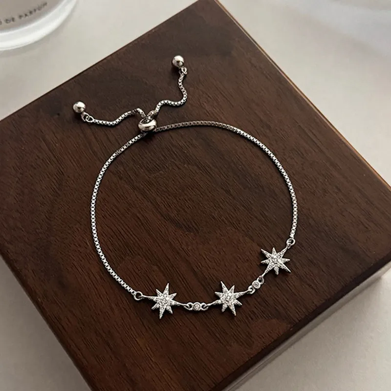 Heart Grass S925 Silver Bracelets Women's-2