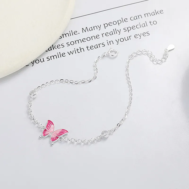 Heart Grass S92 Silver Bracelets Women's-2