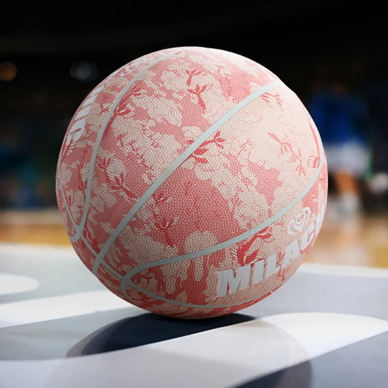MILACHIC PU Basketball Cherry Blossom Pink Size 7 Training-3