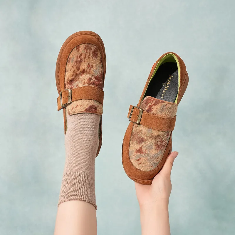 Joy&Mario Loafers Women's Camel/Coffee-6