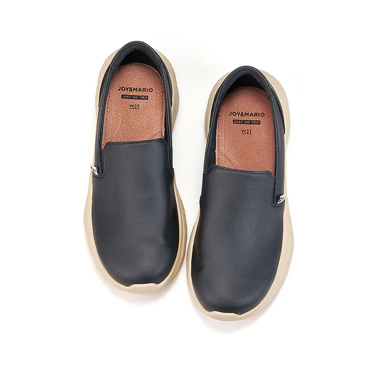 Joy&Mario Lightweight Height Increasing Rebound Low-Top Casual Shoes Women's-2