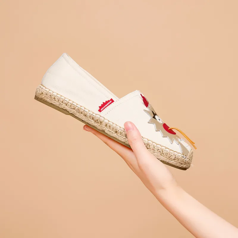 Joy&Mario Espadrilles Women's Black/Red/Beige/Yellow-20