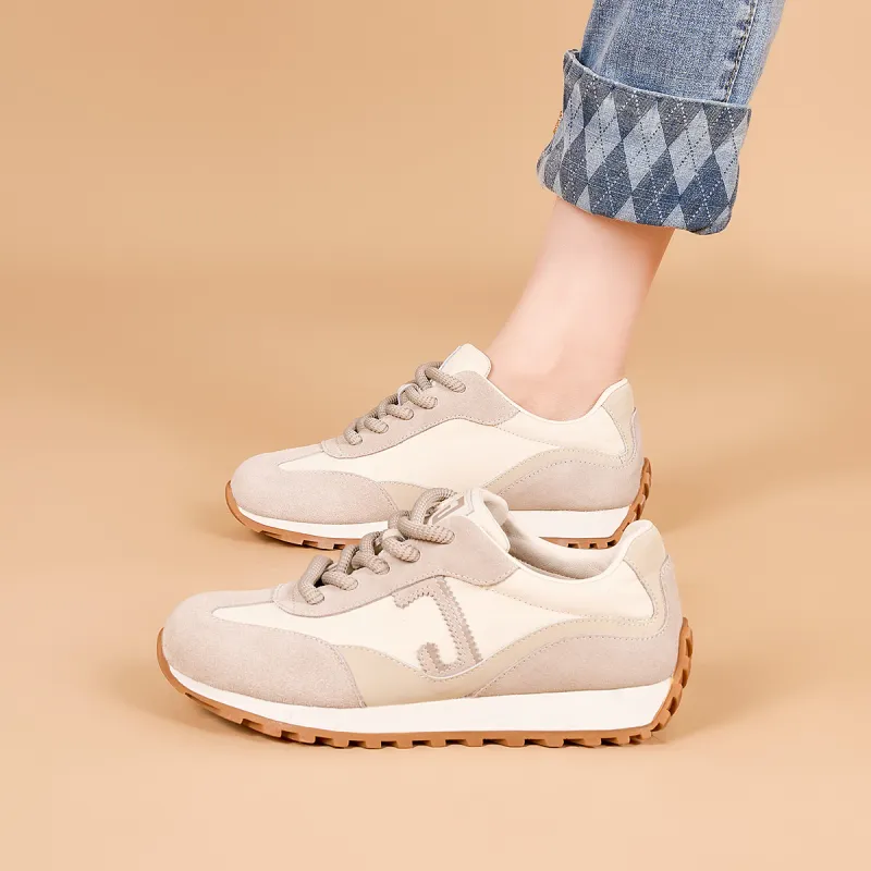 Joy&Mario Height Increasing Low-Top Casual Shoes Women's-4