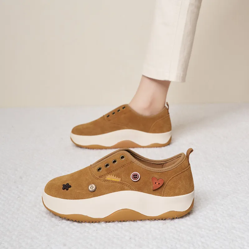 Joy&Mario Loafers Women's Camel/Black-6