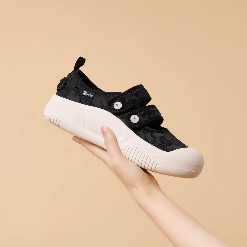 Joy&Mario Casual Single Shoes 4CM Women's-6