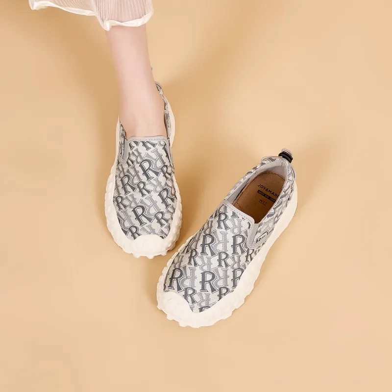 Joy&Mario Slip-Resistant Lightweight Height Increasing Low-Top Casual Shoes Unisex-16