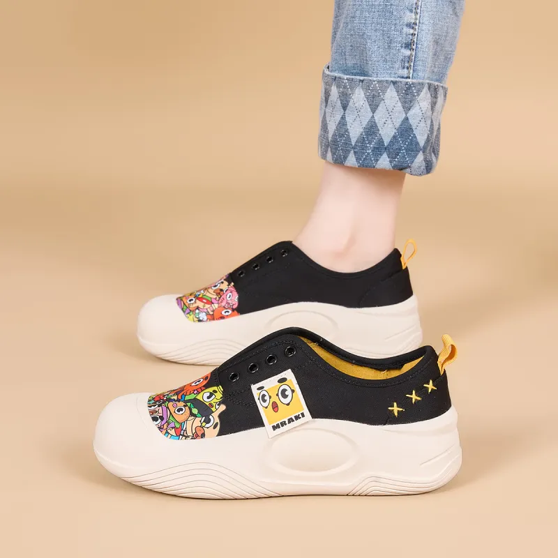 Joy&Mario Loafers Women's Black/Blue/Ecru-5